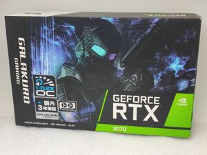 【動作確認済】玄人志向（GALAX）GALAKURO Geforce RTX3070 8GB OC