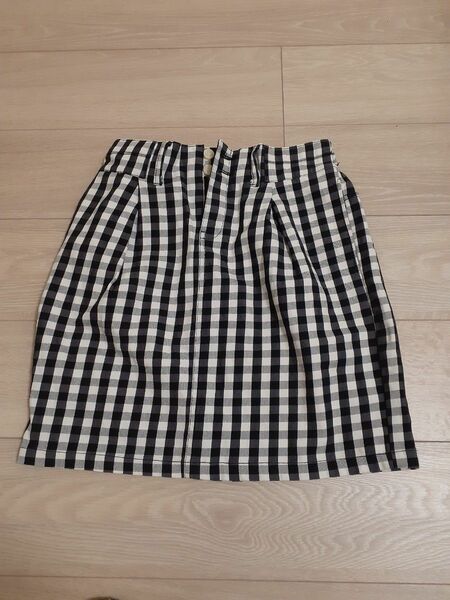 美品　レトロガール　チェック　スカート(今週の推しクーポン200円使えます)