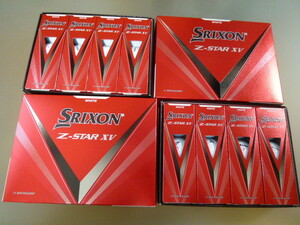 ◆2023年！最新◆SRIXON/スリクソン/日本正規品 NEW Z-STAR XV/ホワイト/2ダース/日本仕様モデル！/ダンロップ◆松山秀樹！