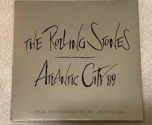 The Rolling Stones Atlantic City 89 Live シングル盤　ローリングストーンズ オレンジカラー