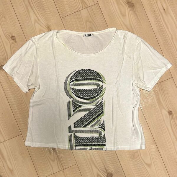ACNE(アクネ) グラフィック デザイン Tシャツ ユニセックス ショート丈