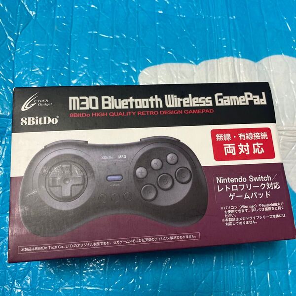 【Switch Lite/Switch対応】 8BitDo M30 Bluetooth Wireless GamePad - 新品