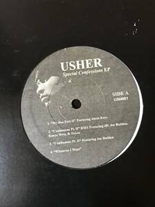 アナログ盤 Usher / Special Confessions EP 12インチ レコード LP HIPHOP R&B ラップ ヒップホップ