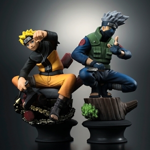 【新品未開封・輸送用段ボールも未開封】チェスピースコレクションRプレミアム ナルト＆カカシ NARUTO ナルト フィギュア