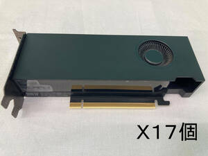 【動作確認済】ELSA エルザ NVIDIA RTX A2000 メモリ6GB GDDR6 ENQRA2000-6GER 17個セット（管理：15200024）