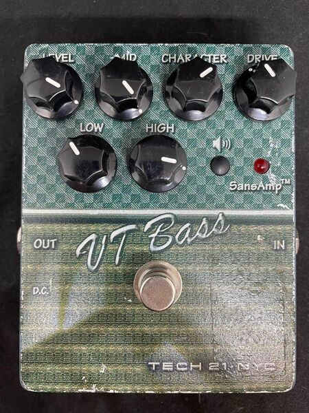 tech 21 vt bass sansamp プリアンプ