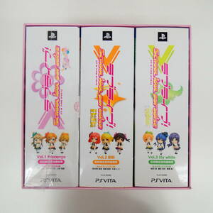 tc0148/ set Rav Live! School idol paradise Vol.1~3 PS Vita+ge-ma-z the first times limitation version 3ps.@ same time buy privilege Special made storage box 