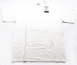 THE FLATHEAD (フラットヘッド) THCシリーズ クルーネックTシャツ “SMALL FLYING WHEEL” THC-203 極美品 ホワイト size 46