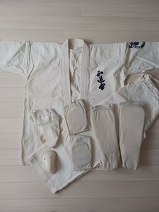  karate uniform top and bottom set elementary school student 