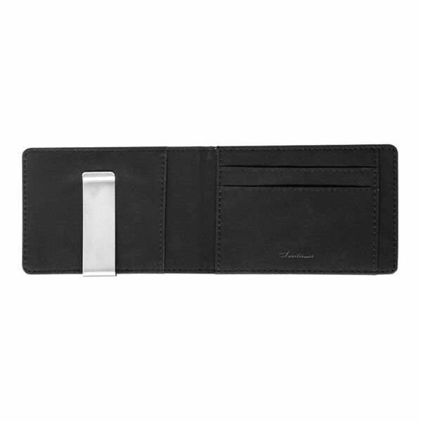 マネークリップ メンズ 財布 二つ折り カード スリム おしゃれ プレゼント カードケース コンパクト 薄型