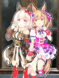 ウマ娘 アクリルフィギュア カレンチャン＆スマートファルコン 美少女 アクリルスタンド アクスタ プリティーダービー グッズ 