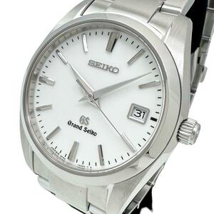 SEIKO/セイコー グランドセイコー SBGX059(9F62) 腕時計 ステンレススチール クオーツ ホワイト文字盤 メンズ