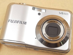 Y6-61 ▲　FUJIFILM フジフィルム 富士フイルム FinePix AV240 コンパクトカメラ デジタル シルバー