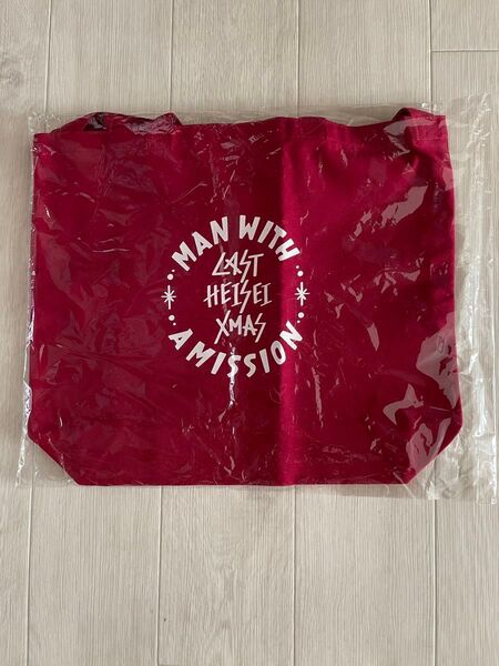 マンウィズ クリスマス 2wayショルダートートバッグ★未使用★