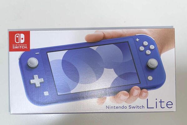 新品　未使用　Nintendo Switch Lite ブルー　ニンテンドースイッチ　ライト