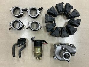 * ZZR1100 parts set * original that time thing old car disk rotor intake manifold switch box brake clutch fuel pump Junk 