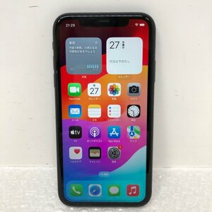 iPhone11 64GB A2221 MWLT2J/A ブラック Softbank 利用制限△ バッテリー最大容量80％ 240521SK110753