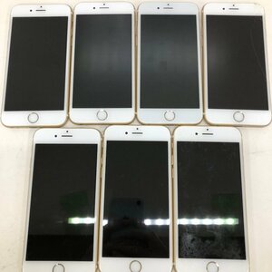 【ジャンク】Apple iPhone6S 14点セット A1688 ゴールド 利用制限 au docomo SoftBank〇 SIMフリー 230908PT400018