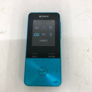 SONY ソニー WALKMAN ウォークマン 16GB NW-S315 ブルー 本体のみ デジタルメディアプレーヤー 240528SK261057