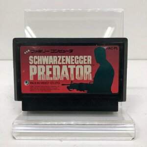 プレデター ファミコン FC シュワルツェネッガー ソフト SCHWARZENEGGER PREDATOR PACK-IN-VIDEO 240530SK750157