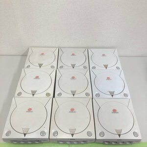【動作未確認 9台セット ジャンク 】SEGA セガ Dreamcast ドリームキャスト 本体 HKT-3000 240417SK280551