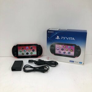 Sony PlayStation Vita Wi-Fiモデル PCH-2000 ピンクブラック 240529SK430779
