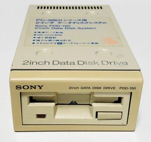 ☆希少品☆ SONY PC-9801シリーズ用 2インチ データー ディスクシステム PDD-150 入手困難 絶版