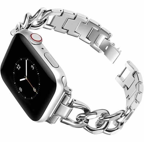 Apple Watch シングルチェーン バンド 38/40mm シルバー