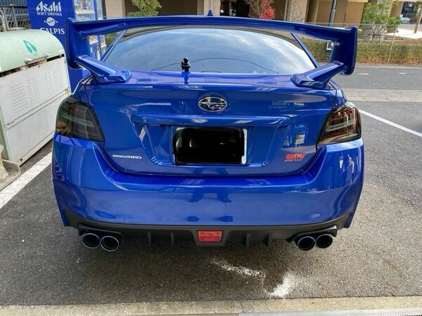 WRX SPORTS TAIL LAMP HAYABUSA WRX ミッドナイトブラック　HAYABUSA最終ロット テールランプ