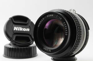 【1円スタート】Nikon NIKKOR 50mm F1.4 Ai ニコン 単焦点 MF レンズ #BT24021