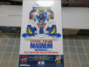 No.12 Mini 4WD Tamiya ITEM new goods unused 1/32 Cyclone Magnum memorial 25th Anniversary super TZ-X chassis 