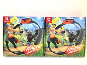 0[1]NINTENDO SWITCH ring Fit adventure 2 piece set Nintendo switch including in a package un- possible 1 jpy start 