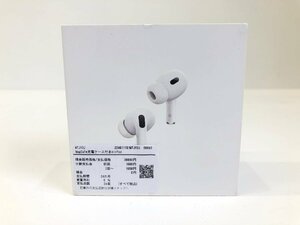 〇【1】【未開封】アップル Apple MTJV3J/A AirPods Pro 最新型 第2世代 MagSafe充電ケース(USB-C) エアポッズプロ 同梱不可 1円スタート