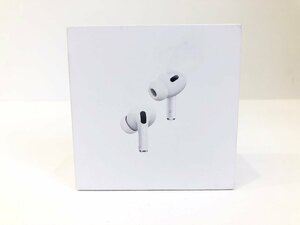 〇【4】【未開封】アップル Apple MTJV3J/A AirPods Pro 最新型 第2世代 MagSafe充電ケース(USB-C) エアポッズプロ 同梱不可 1円スタート