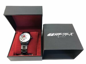 0 unused Bandai Kamen Rider 1 number relief Open Heart wristwatch including in a package un- possible 1 jpy start 