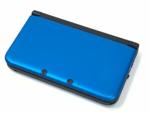 △初期化済み Nintendo 3DS LL SPR-001 ブルー×ブラック 本体のみ 同梱不可 1スタ