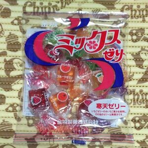 金城製菓 ミックスゼリーフルーツゼリー 寒天ゼリー 1袋(125g)