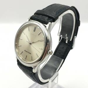 0C242-112 SEIKO/ Seiko GS Grand Seiko Grand Seiko 3 hands men's quartz wristwatch leather belt 9581-7000