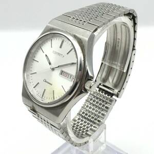 ○C242-113 SEIKO/セイコー クロノス 3針 Day-Date デイデイト メンズ クォーツ 腕時計 5H23-7D20 