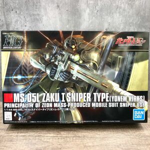 HG 1/144 MS-05L ザクⅠ スナイパータイプ(ヨンム・カークス機)　機動戦士ガンダムUC　BANDAI プラモデル 【403-442-2#60】