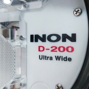 INON ウルトラワイド水中ストロボ D-200 光ケーブル・色温度変換フィルタ・ストロボカバー