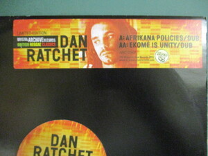 Dan Ratchet ： Afrikana Policies 12'' c/w Ekome Is Unity // 5点で送料無料