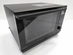 * Junk Panasonic Panasonic NE-MS268-K microwave oven Flat type black 26L 2021 year made E-0529-11* postal 140 *