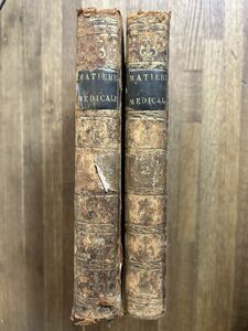 1789年初版　 De Rochefort, Desbois. Cours lmentaire de matire mdicale 2 Vols.　フランス語医学書洋書古書