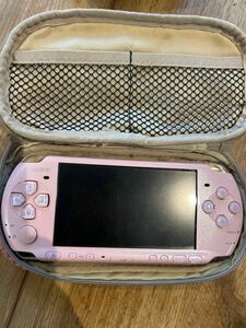 PSP ピンク　美品　ケース　充電器付き