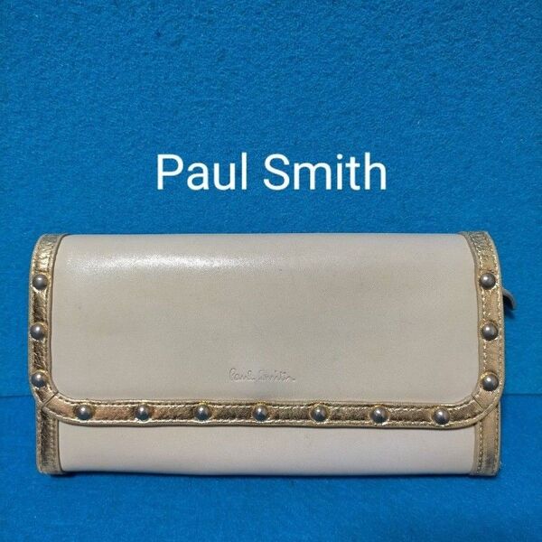 本革 Paul Smith ポールスミス 長財布 レザー
