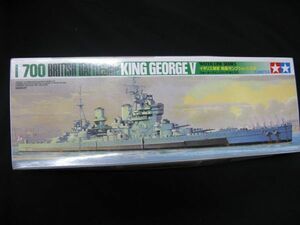 * Tamiya 1/700 Англия военно-морской флот броненосец King George ..*