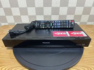 2TB Panasonic ブルーレイDIGA DMR-BRX2000 ブルーレイレコーダー リモコン付き　　　　　※通電確認のみ 