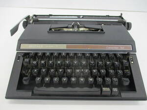 .*100/[ secondhand goods, operation not yet verification ] typewriter / Brother / retro / Vintage / made in Japan /BROTHER WIDE-7 Correction 763/5.24-Z-653-YI