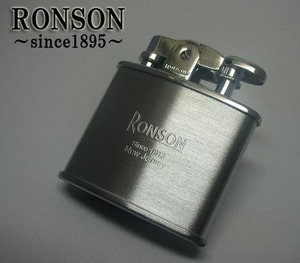 送料210円～RONSON(ロンソン)Standard(スタンダード)R02-1030(クロームサテン)オイルライター 真鍮(日本製)